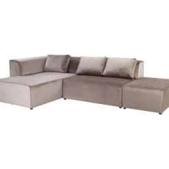 Clearance Sofa Infinity Velvet Taupe Links Sofas & Couches