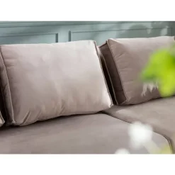 Clearance Sofa Infinity Velvet Taupe Links Sofas & Couches