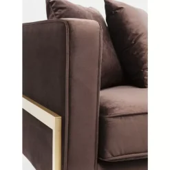 Outlet Sofa Loft 3-Sitzer Braun Sofas & Couches