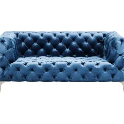 Sale Sofa Look 2-Sitzer Velvet Blau Sofas & Couches
