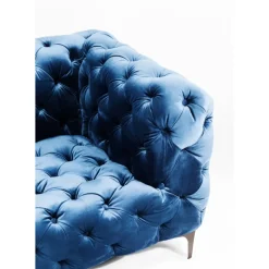 Sale Sofa Look 2-Sitzer Velvet Blau Sofas & Couches