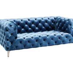 Sale Sofa Look 2-Sitzer Velvet Blau Sofas & Couches