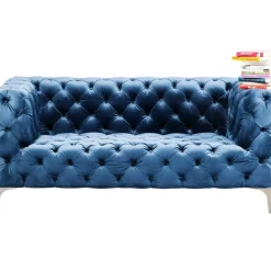 Sale Sofa Look 2-Sitzer Velvet Blau Sofas & Couches