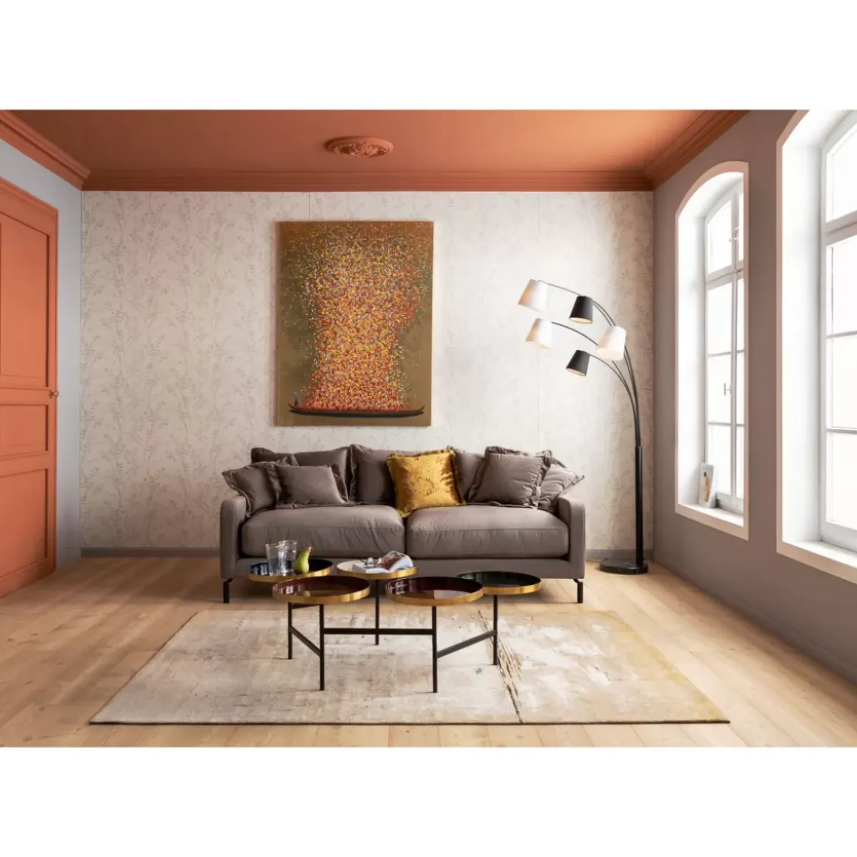 Online Sofa Lullaby 2-Sitzer Taupe Sofas & Couches