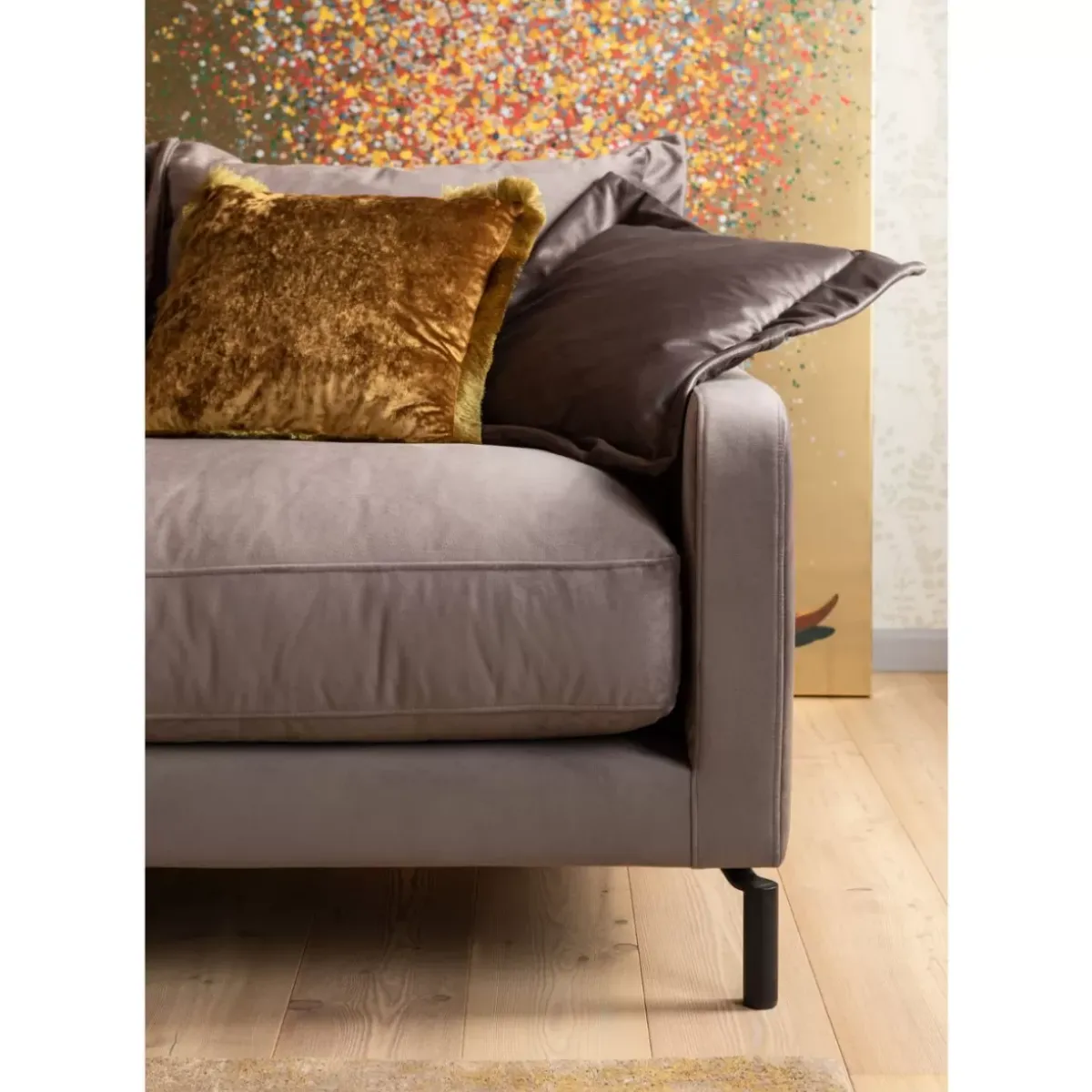 New Sofa Lullaby 3-Sitzer Taupe Sofas & Couches