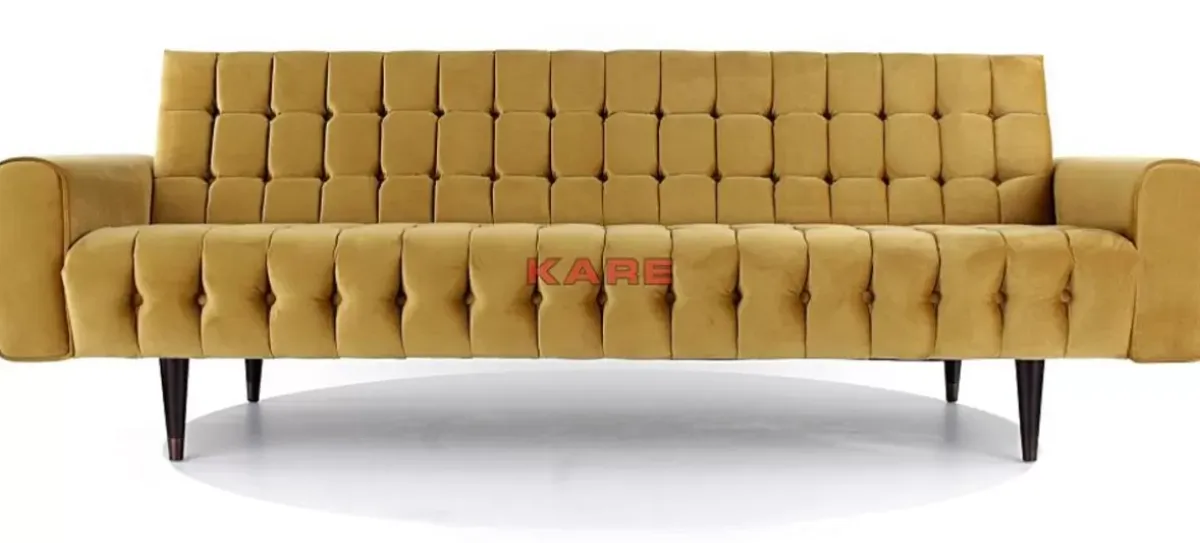 Discount Sofa Milchbar 3-Sitzer Velvet Honey Sofas & Couches