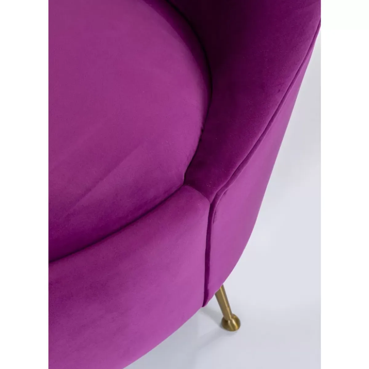 Outlet Sofa Night Fever 3-Sitzer Lila Sofas & Couches