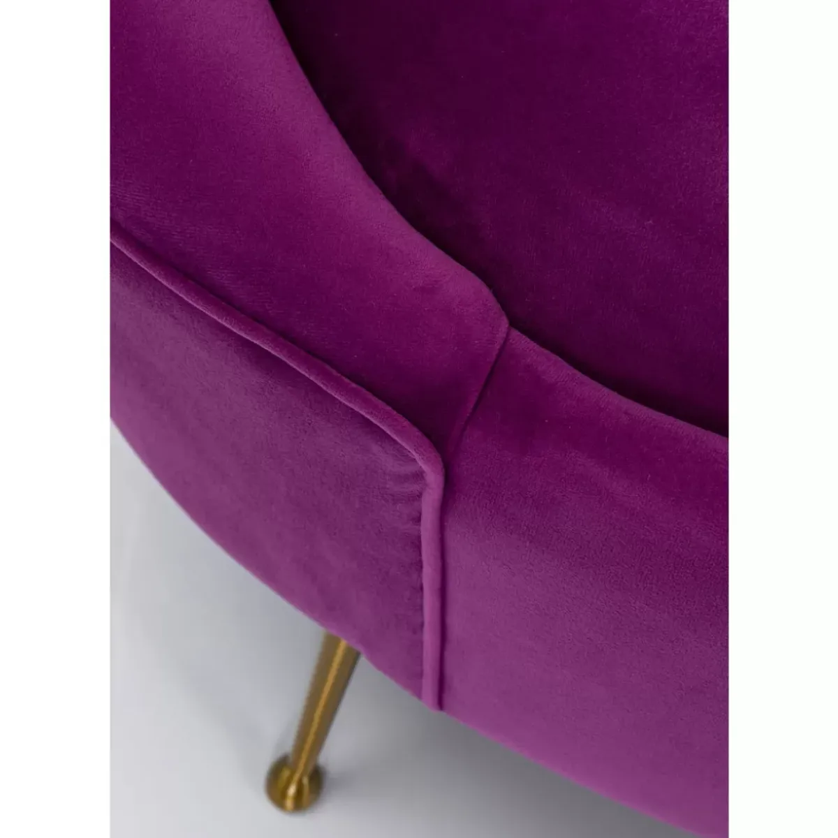 Outlet Sofa Night Fever 3-Sitzer Lila Sofas & Couches