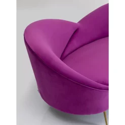 Outlet Sofa Night Fever 3-Sitzer Lila Sofas & Couches