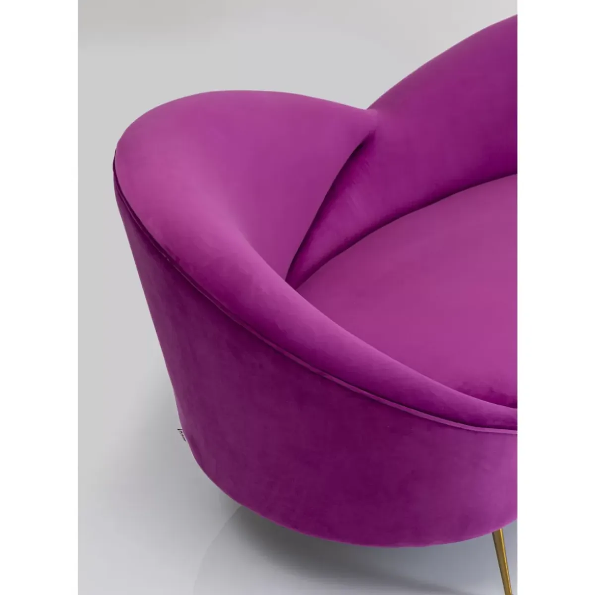 Outlet Sofa Night Fever 3-Sitzer Lila Sofas & Couches