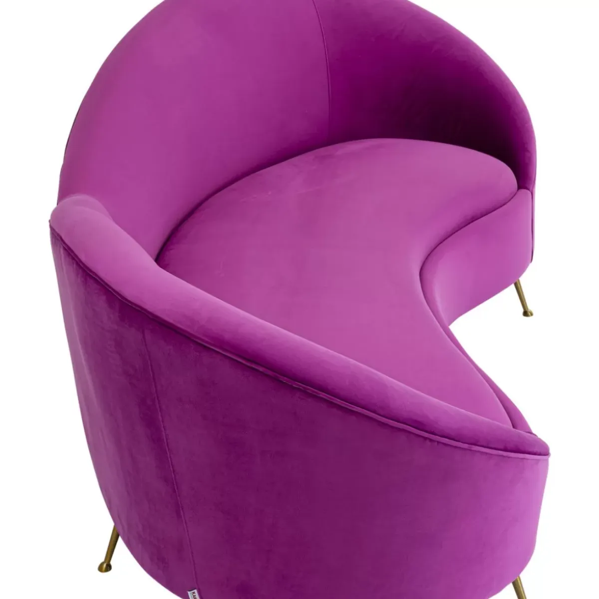 Outlet Sofa Night Fever 3-Sitzer Lila Sofas & Couches