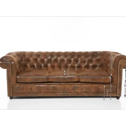 Best Sofa Oxford 3-Sitzer Vintage Smart Sofas & Couches