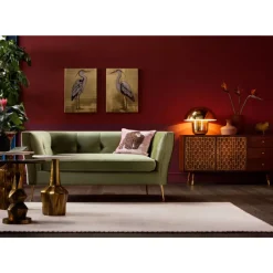 Clearance Sofa Rimini 2-Sitzer Grun Sofas & Couches