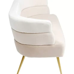 New Sofa Sandwich 2-Sitzer Creme 125Cm Sofas & Couches