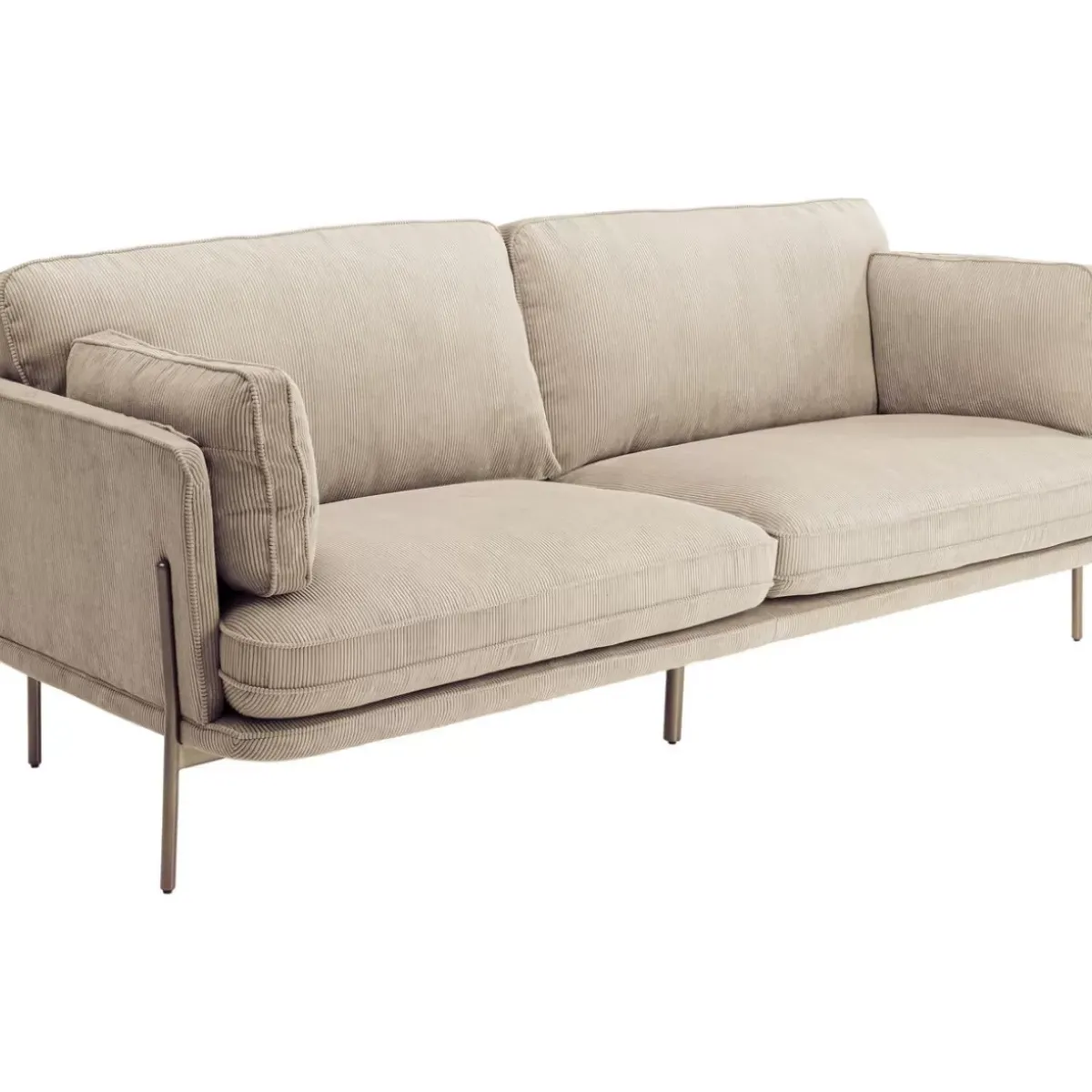 New Sofa Shirly 3-Sitzer Creme Sofas & Couches