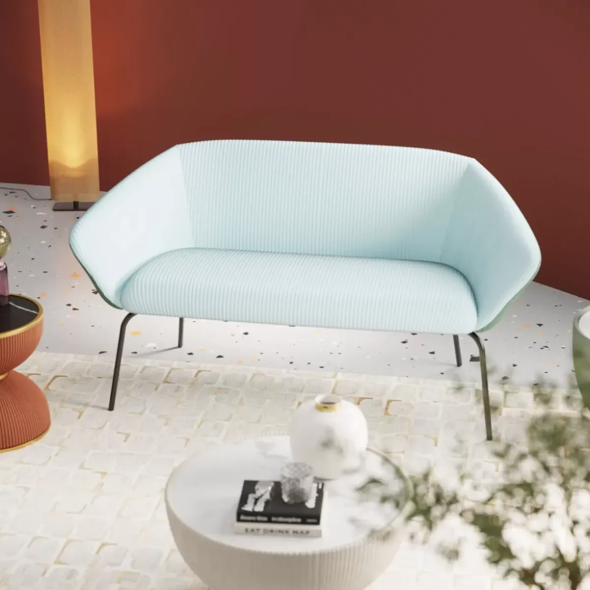 Sale Sofa 2-Sitzer Ballabile 163Cm Sofas & Couches