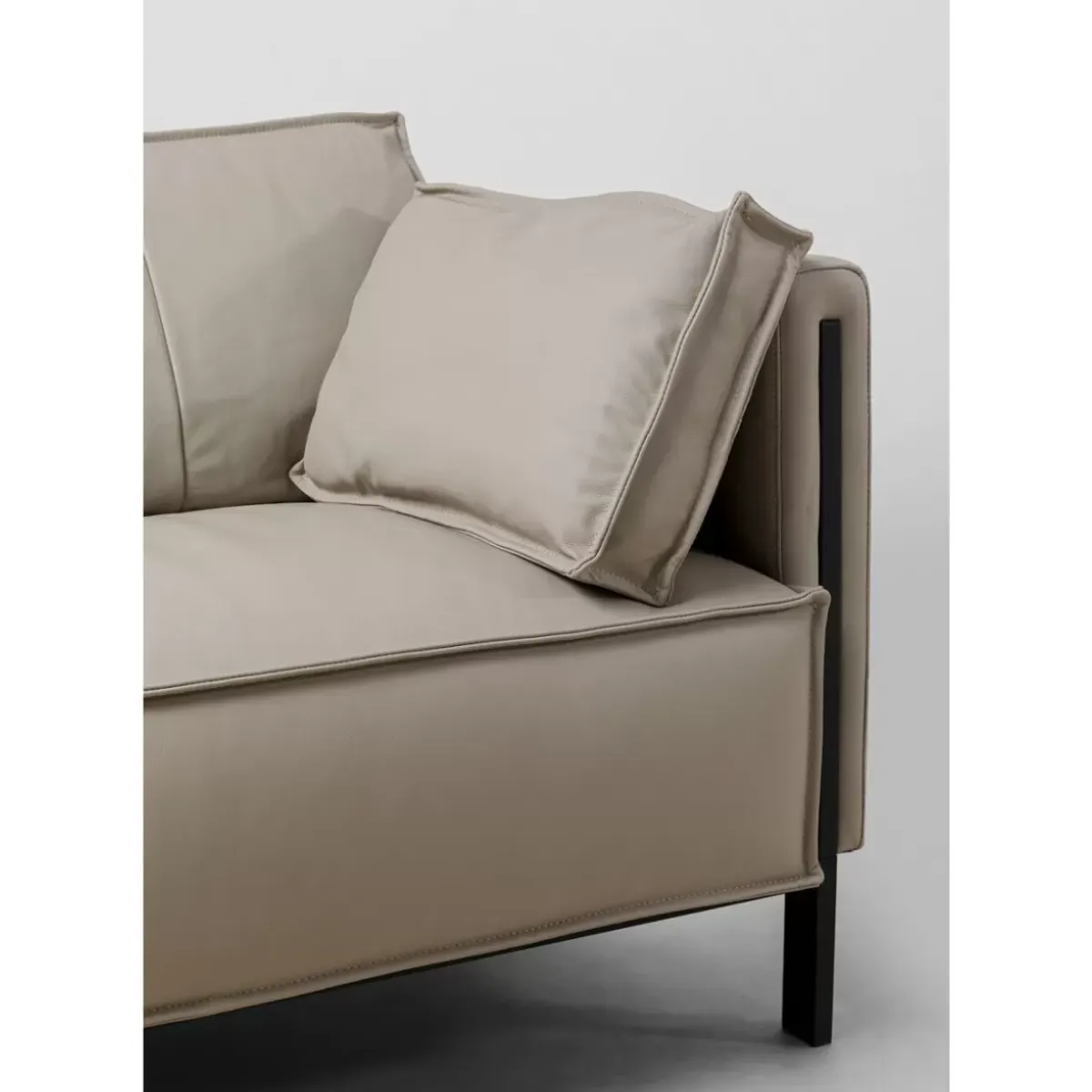 Sofa 3-Sitzer Victor Leder Grau 233Cm Sofas & Couches