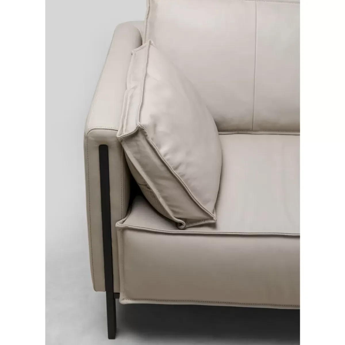 Sofa 3-Sitzer Victor Leder Grau 233Cm Sofas & Couches
