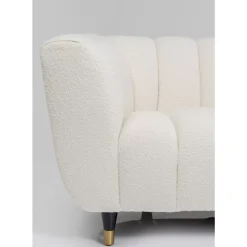 Outlet Sofa Spectra 3-Sitzer Weis 245Cm Sofas & Couches