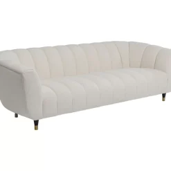 Outlet Sofa Spectra 3-Sitzer Weis 245Cm Sofas & Couches