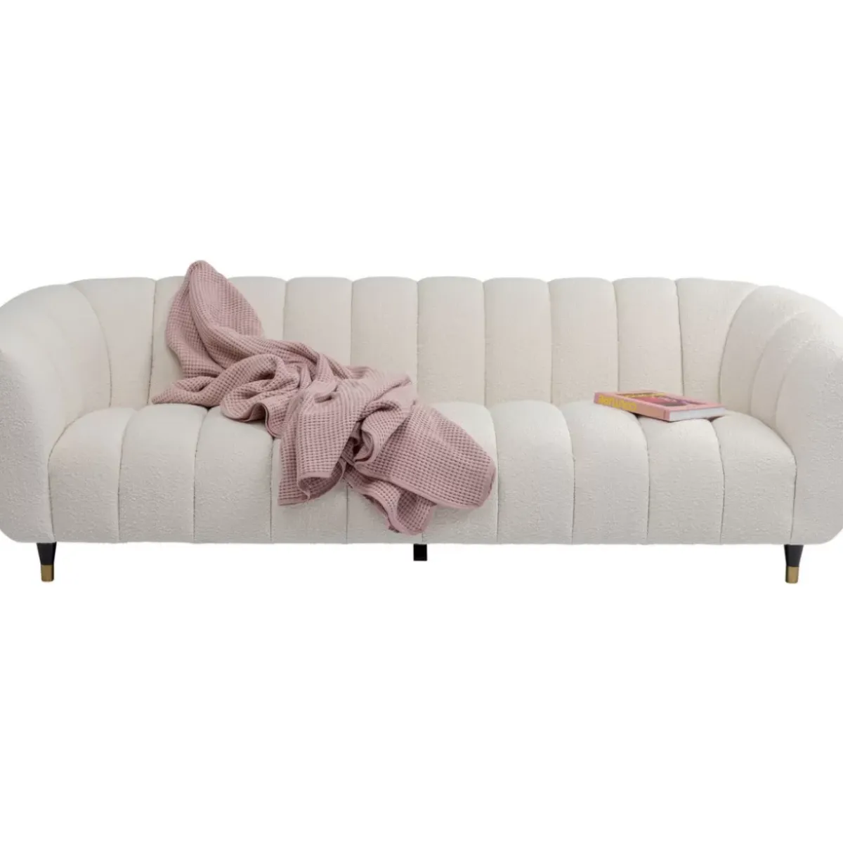Outlet Sofa Spectra 3-Sitzer Weis 245Cm Sofas & Couches