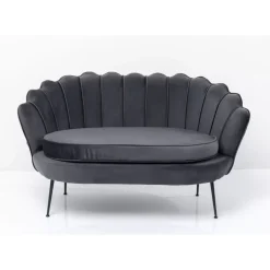 Sale Sofa Water Lily 2-Sitzer Black Grau Sofas & Couches