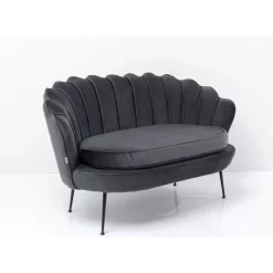 Sale Sofa Water Lily 2-Sitzer Black Grau Sofas & Couches