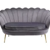 Clearance Sofa Water Lily 2-Sitzer Gold Grau Sofas & Couches