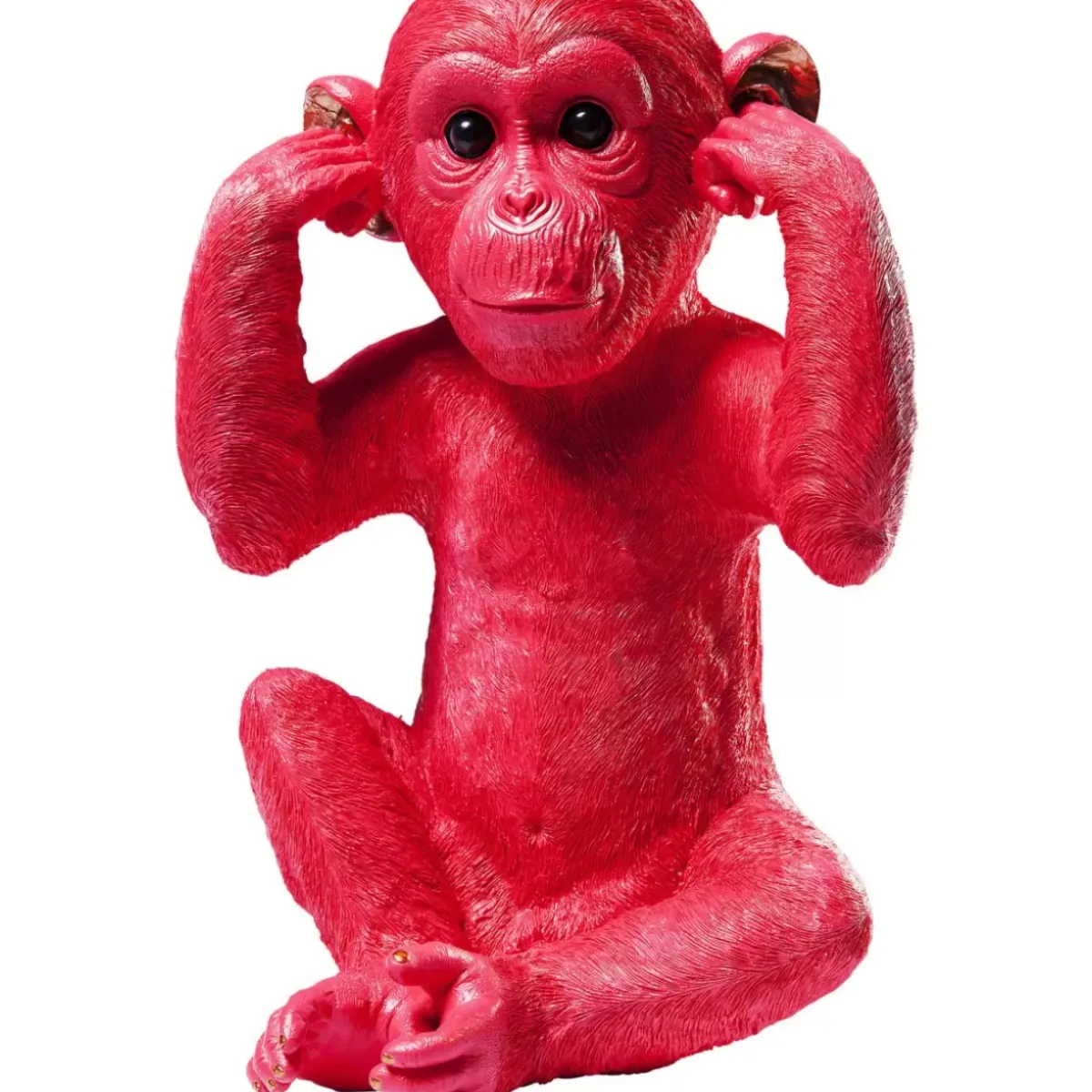 Outlet Spardose Monkey Kikazaru Rot Deko & Geschenkartikel