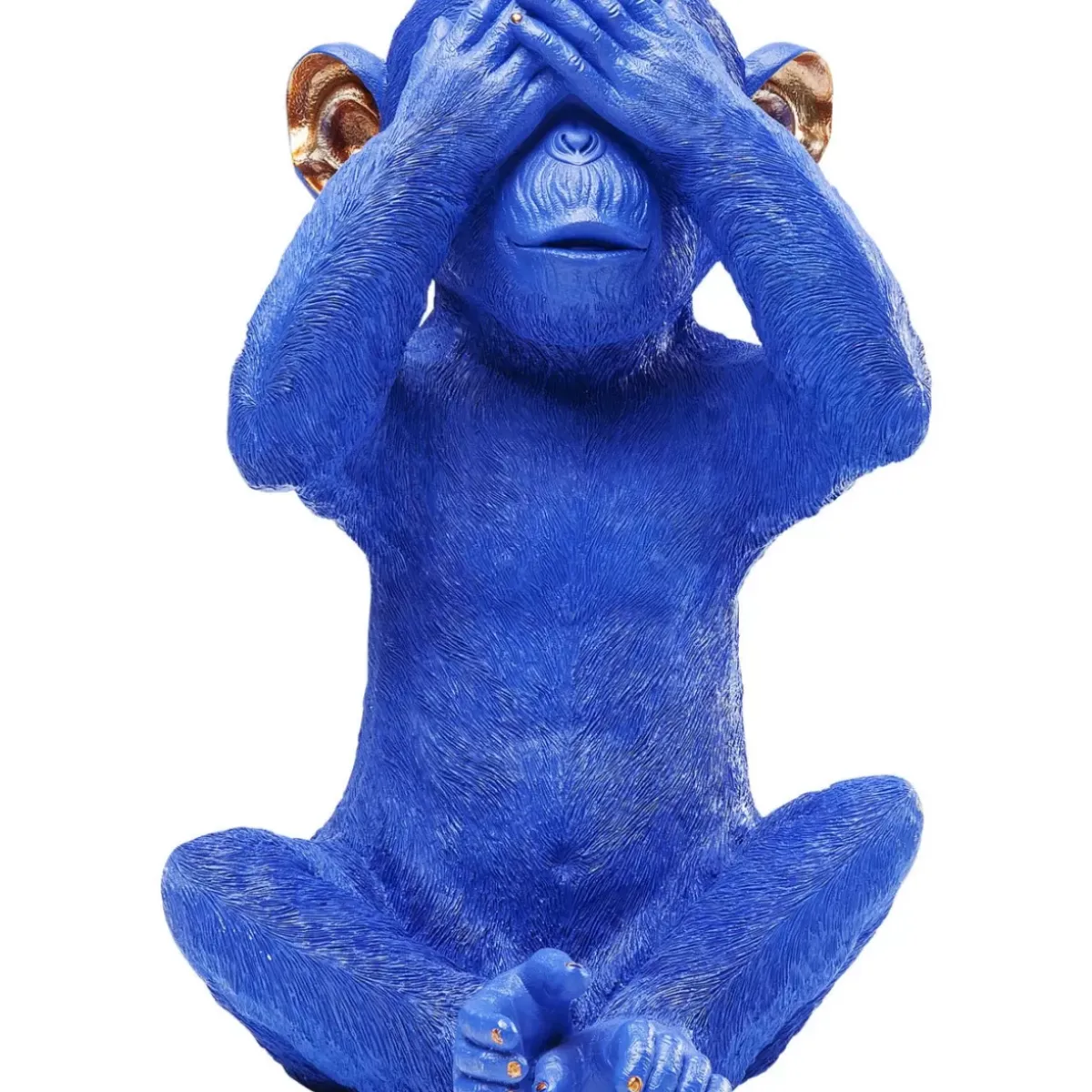 Discount Spardose Monkey Mizaru Blau Deko & Geschenkartikel