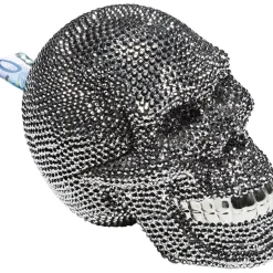 Online Spardose Skull Crystal Silver Deko & Geschenkartikel