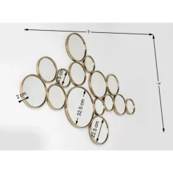 New Spiegel Bubbles Messing 183X93Cm Spiegel