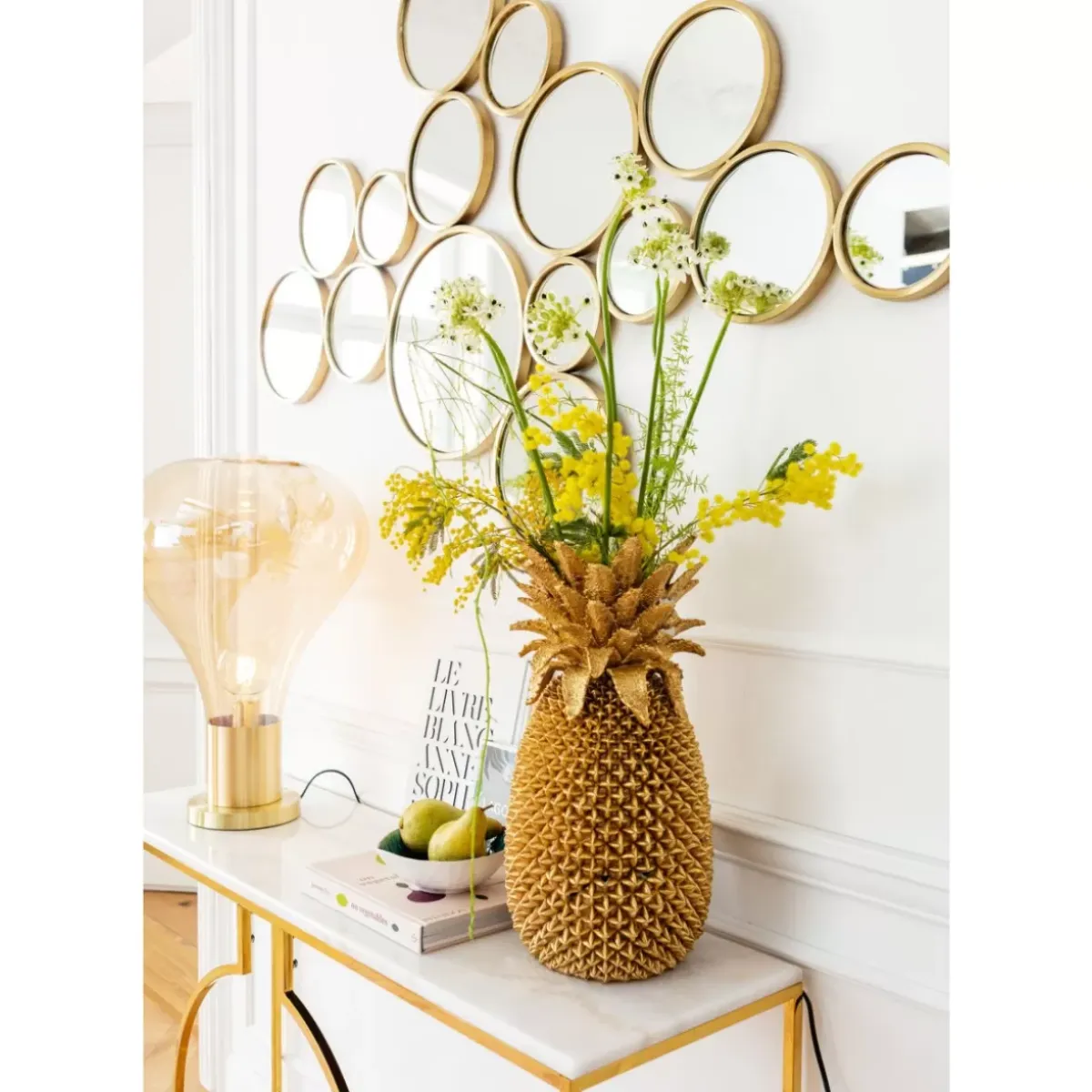 New Spiegel Bubbles Messing 183X93Cm Spiegel
