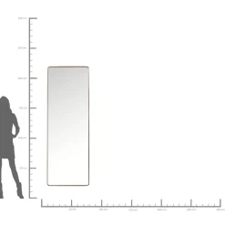 Online Spiegel Curve Cobre 70X200Cm Spiegel
