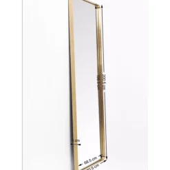 Outlet Spiegel Curve Mo Brass 70X200Cm Spiegel