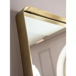 Outlet Spiegel Curve Mo Brass 70X200Cm Spiegel