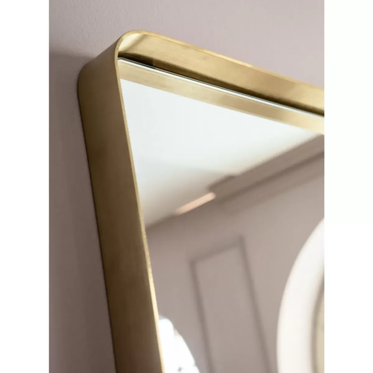 Outlet Spiegel Curve Mo Brass 70X200Cm Spiegel