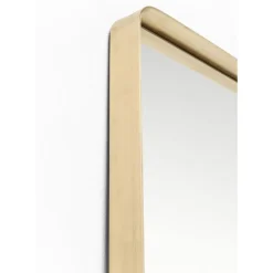 Clearance Spiegel Curve Rectangular Brass 70X200Cm Spiegel