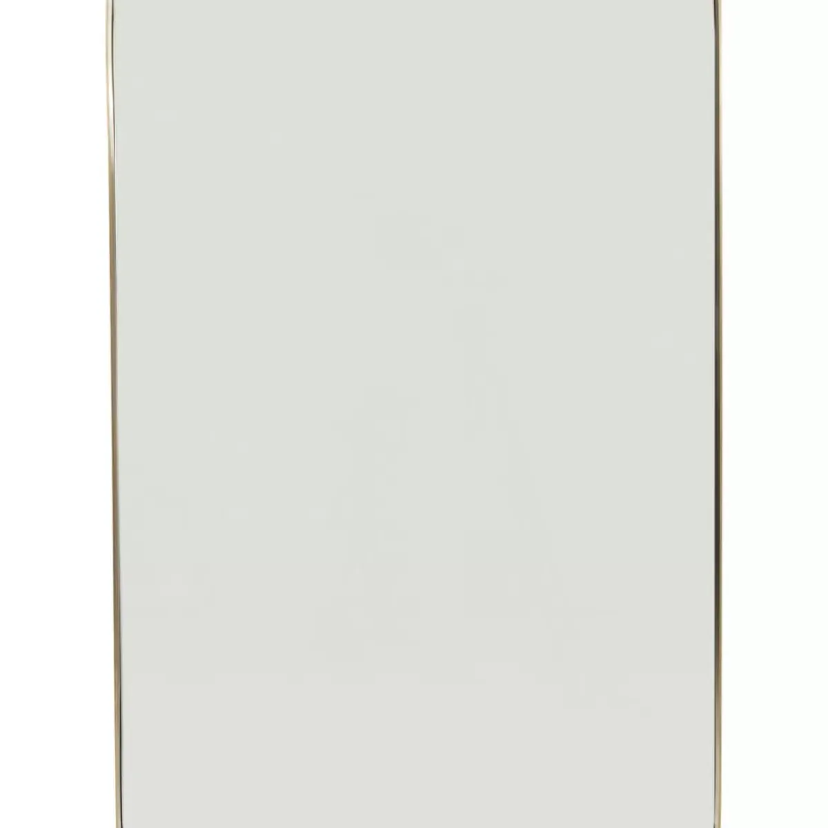 New Spiegel Curve Rectangular Brass 80X120Cm Spiegel