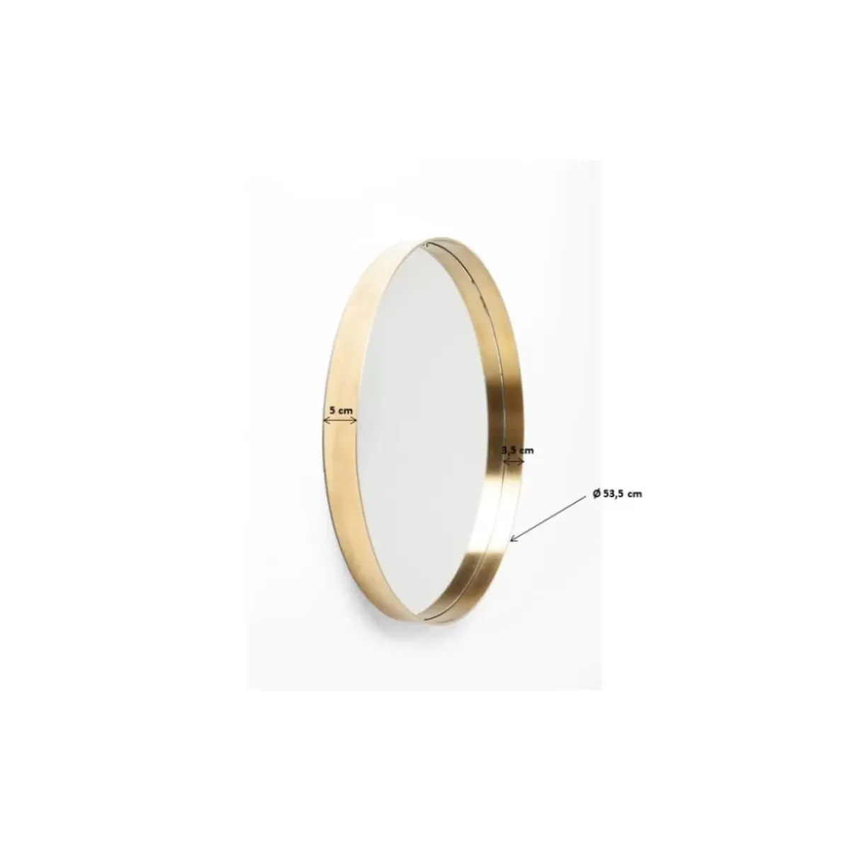 Sale Spiegel Curve Round Brass O60Cm Spiegel