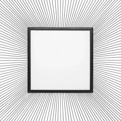 Discount Spiegel Dimension Square Schwarz 91X91Cm Spiegel