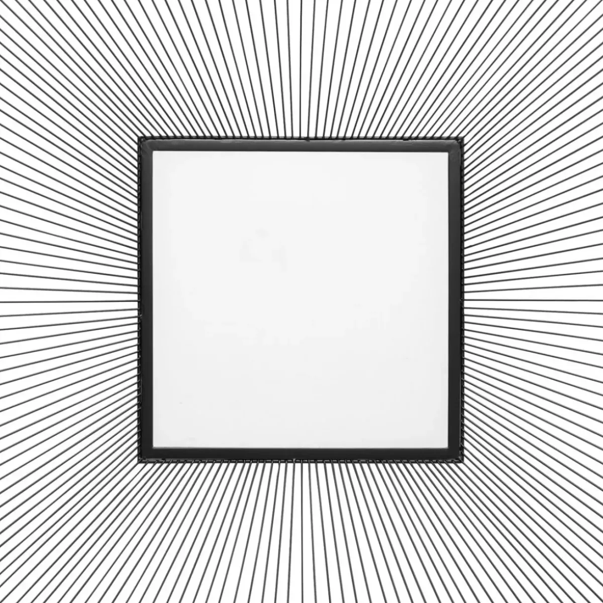 Discount Spiegel Dimension Square Schwarz 91X91Cm Spiegel