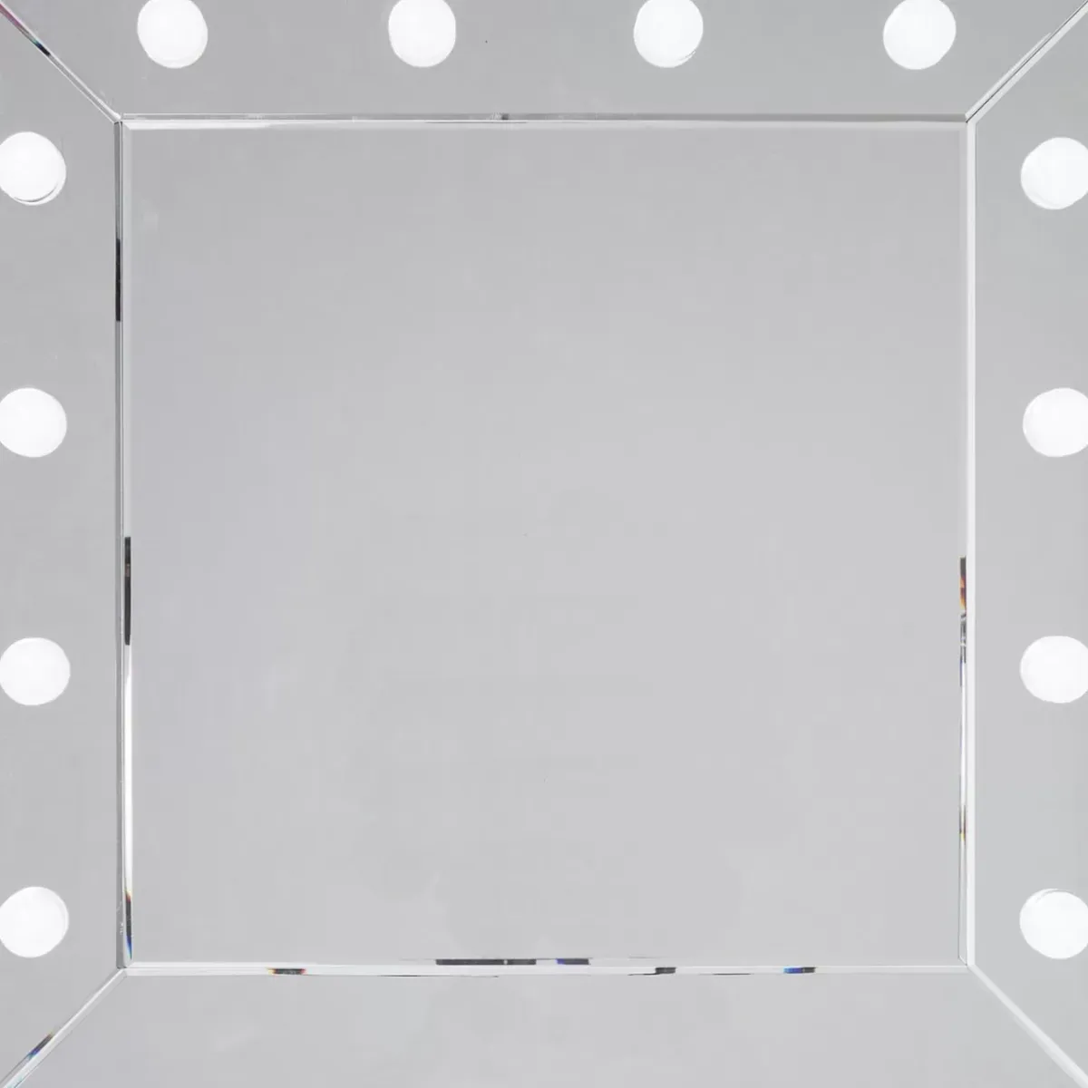 Discount Spiegel Make Up Square 81X81Cm Leuchtobjekte