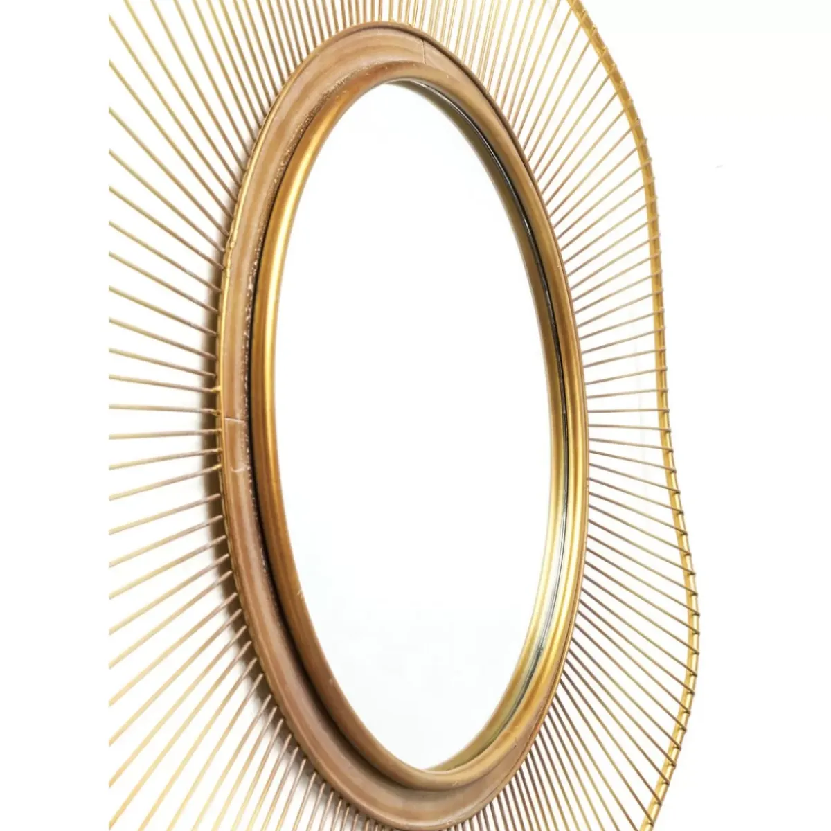 Clearance Spiegel Sun Storm Gold O93Cm Spiegel