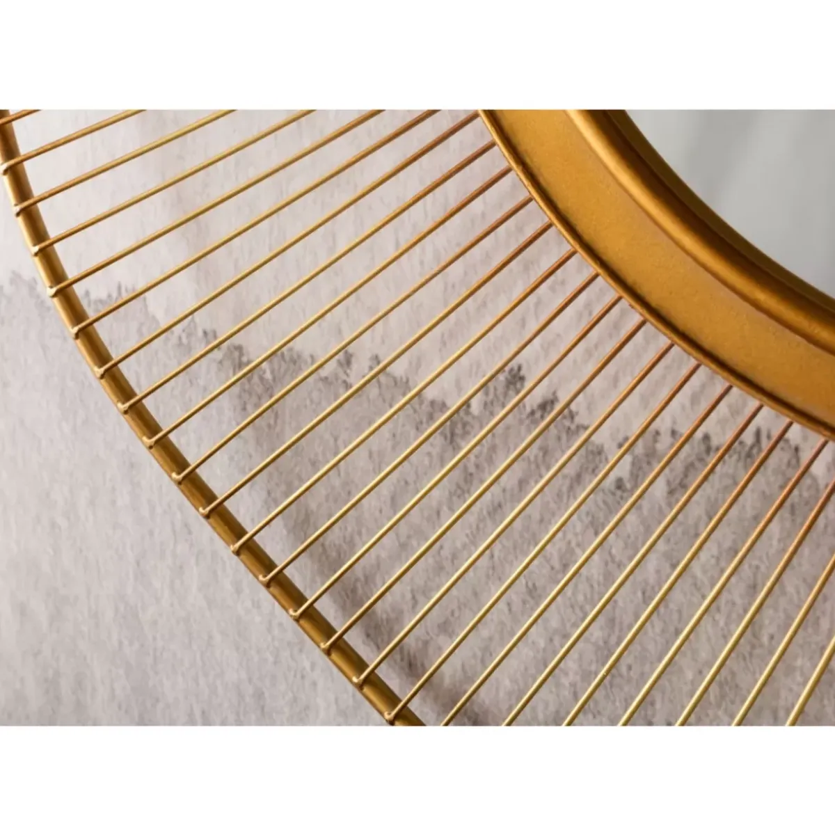 Clearance Spiegel Sun Storm Gold O93Cm Spiegel