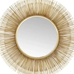 Best Spiegel Sunburst Tre Gold O87Cm Spiegel
