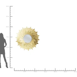 Spiegel Sunflower Round O120Cm Spiegel