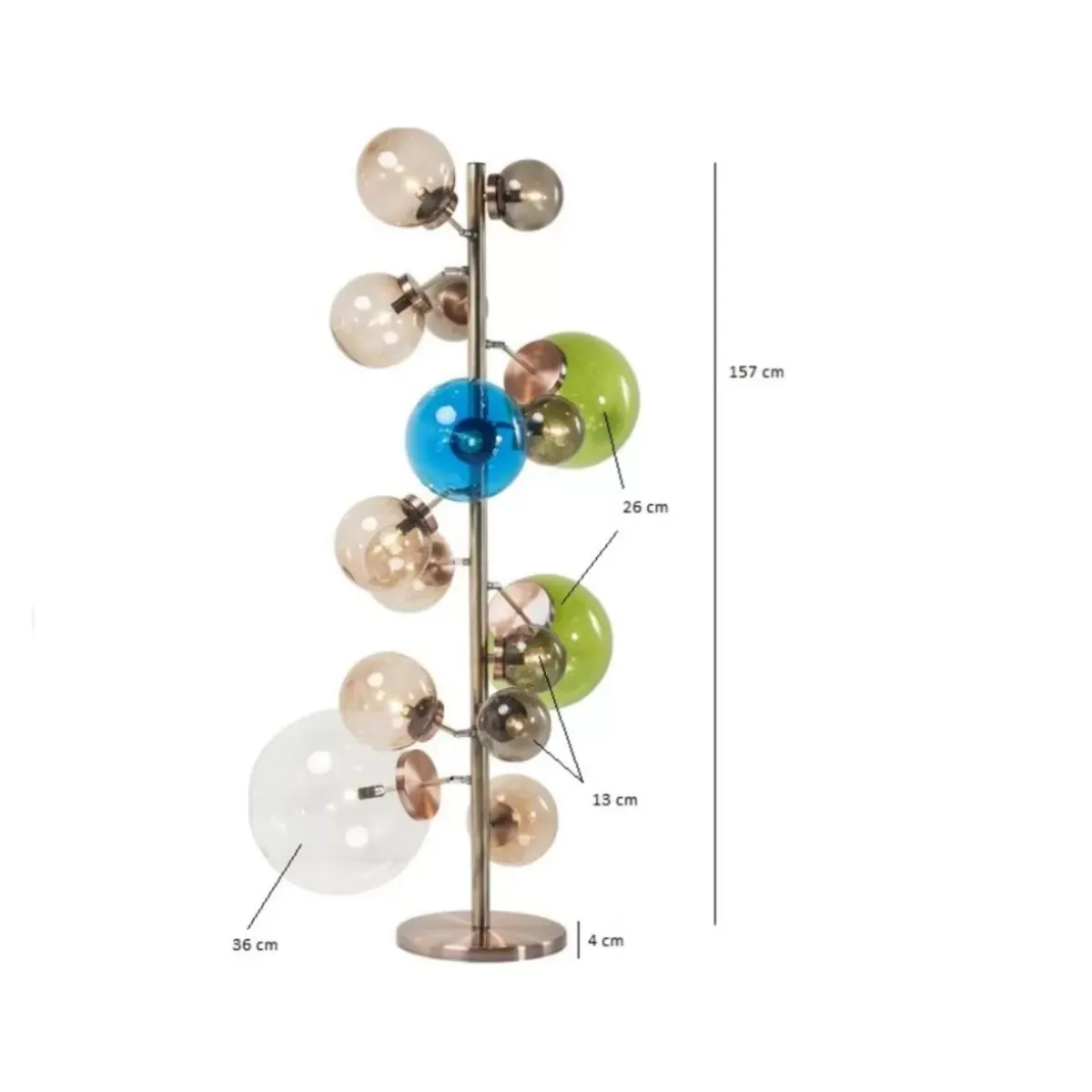 Best Stehleuchte Balloon Colore 15 Led Steh & Bodenleuchten