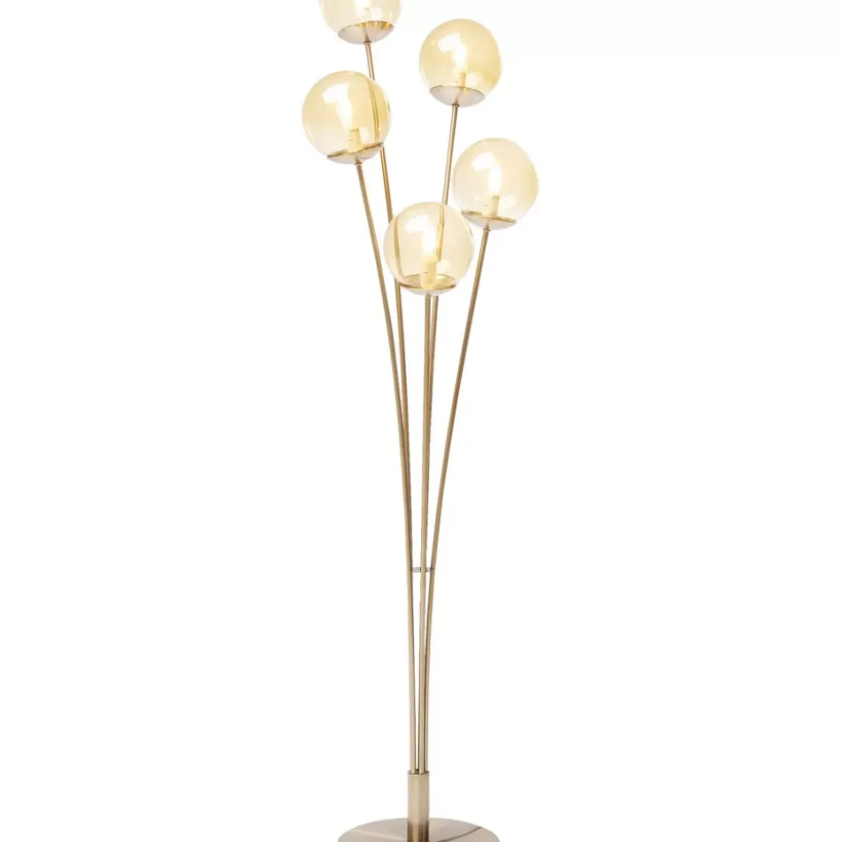 Outlet Stehleuchte Five Balls Amber Brass Steh & Bodenleuchten