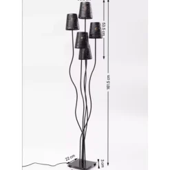 Discount Stehleuchte Flexible Black Cinque Steh & Bodenleuchten